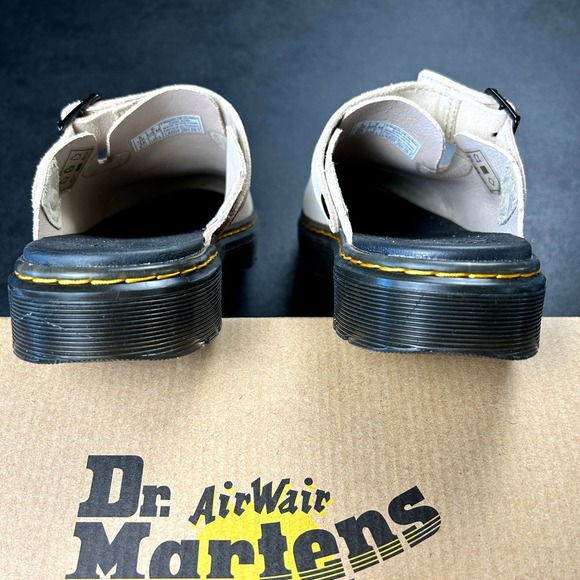 Dr Martens Carlson Suede Mules Clogs Mens Size‎ 6 Slingback Casual Slip On NEW - Picture 4 of 7